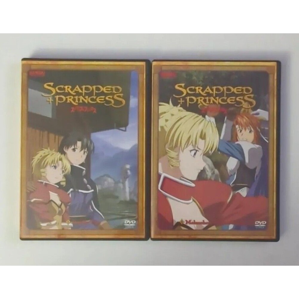 Scrapped + Princess DVD Volume 1 & 2 Anime Series Bandai